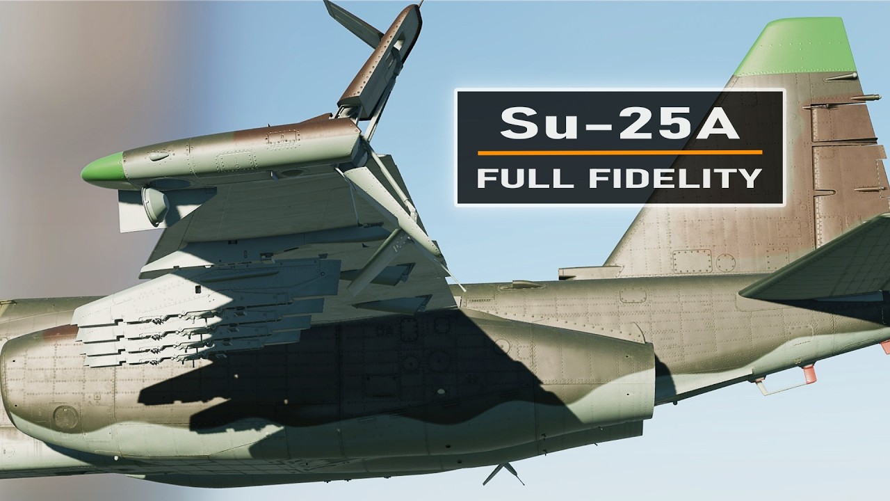 DCS World: Су-25 с высокой детализацией уже на горизонте &mdash; и вот почему...