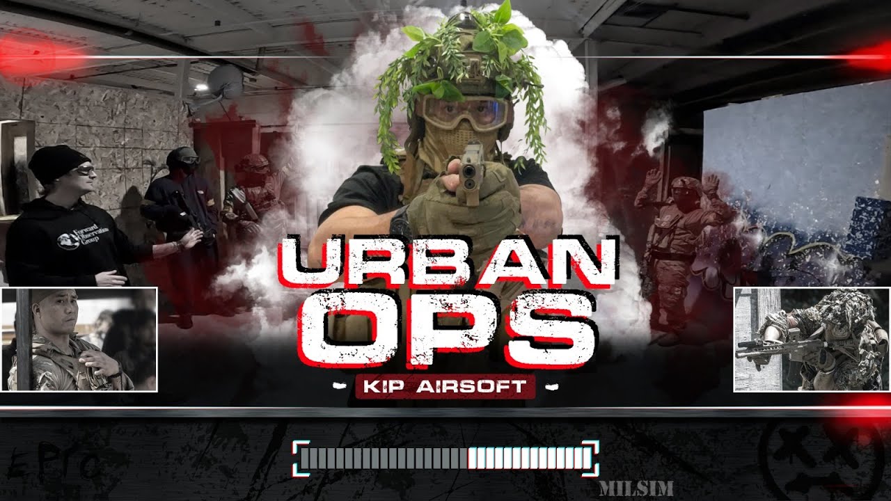 URBAN OPS &bull; NEW CQB FIELD &bull; INDOOR AIRSOFT