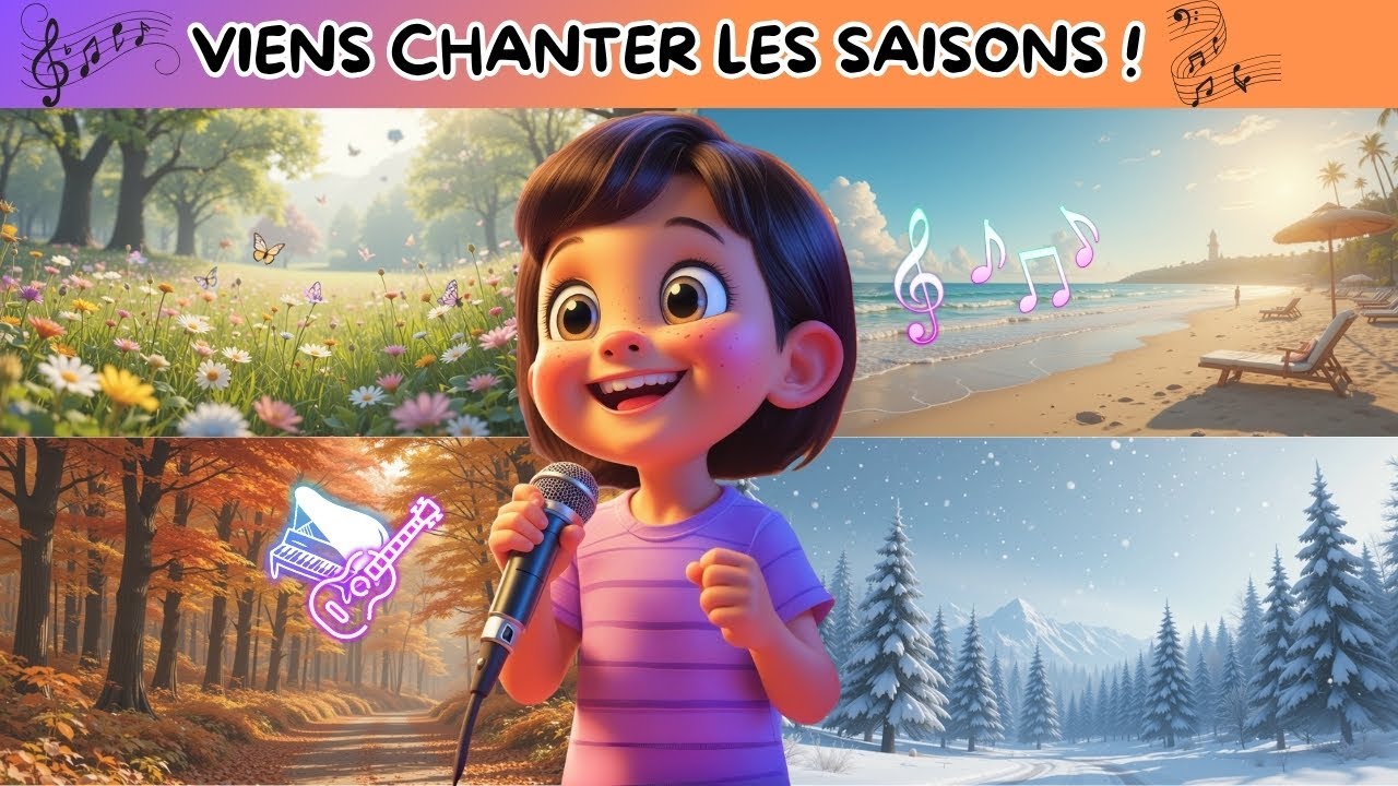 Les Saisons &ndash; Comptine pour enfants 🌸☀️🍂❄️