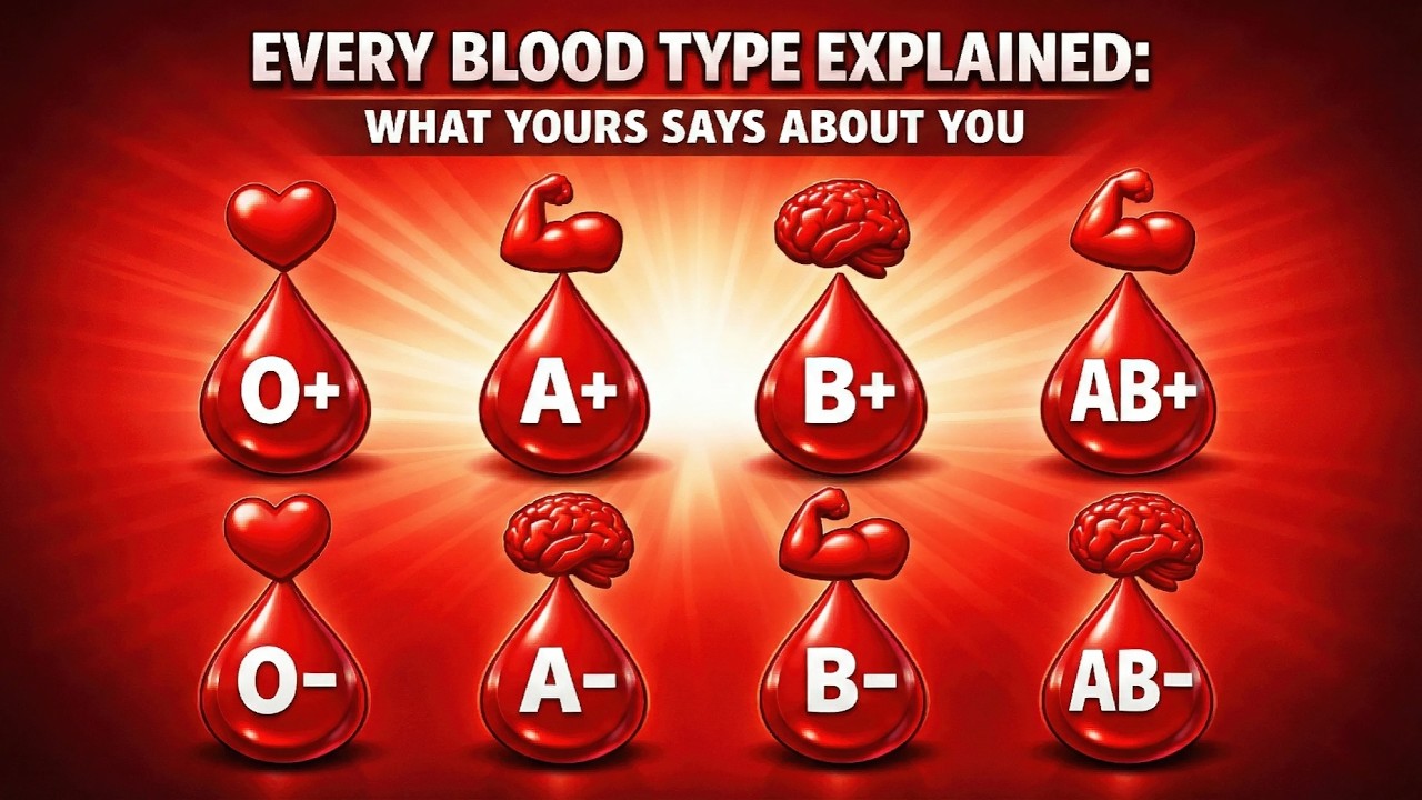 The Hidden Story Behind All 8 Blood Types (And What Yours Means)