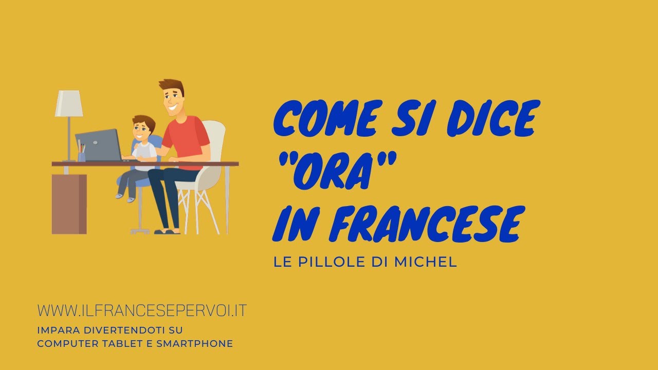 Come si dice "ora" in francese - Maintenant