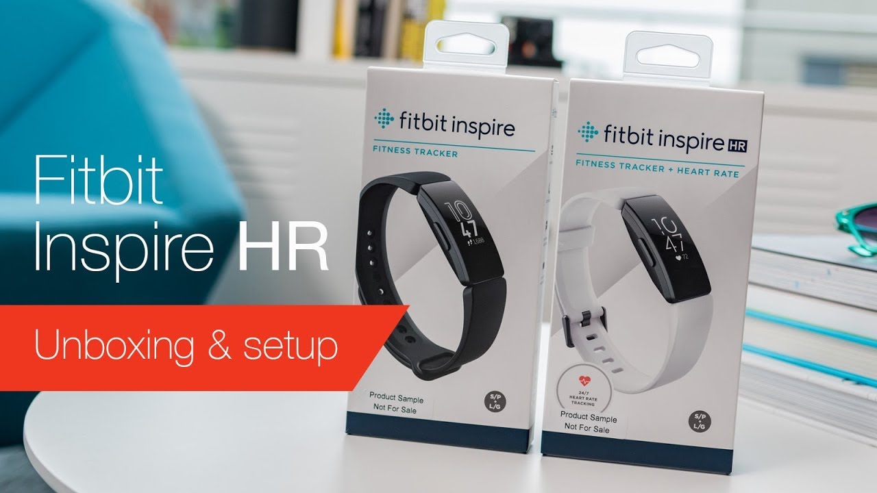 Fitbit Inspire & Inspire HR unboxing & setup