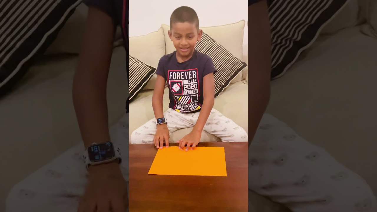 Make a Paper Rocket in 2 minutes