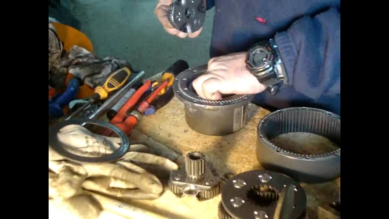winch warn 9.5 xp assembly the gear box