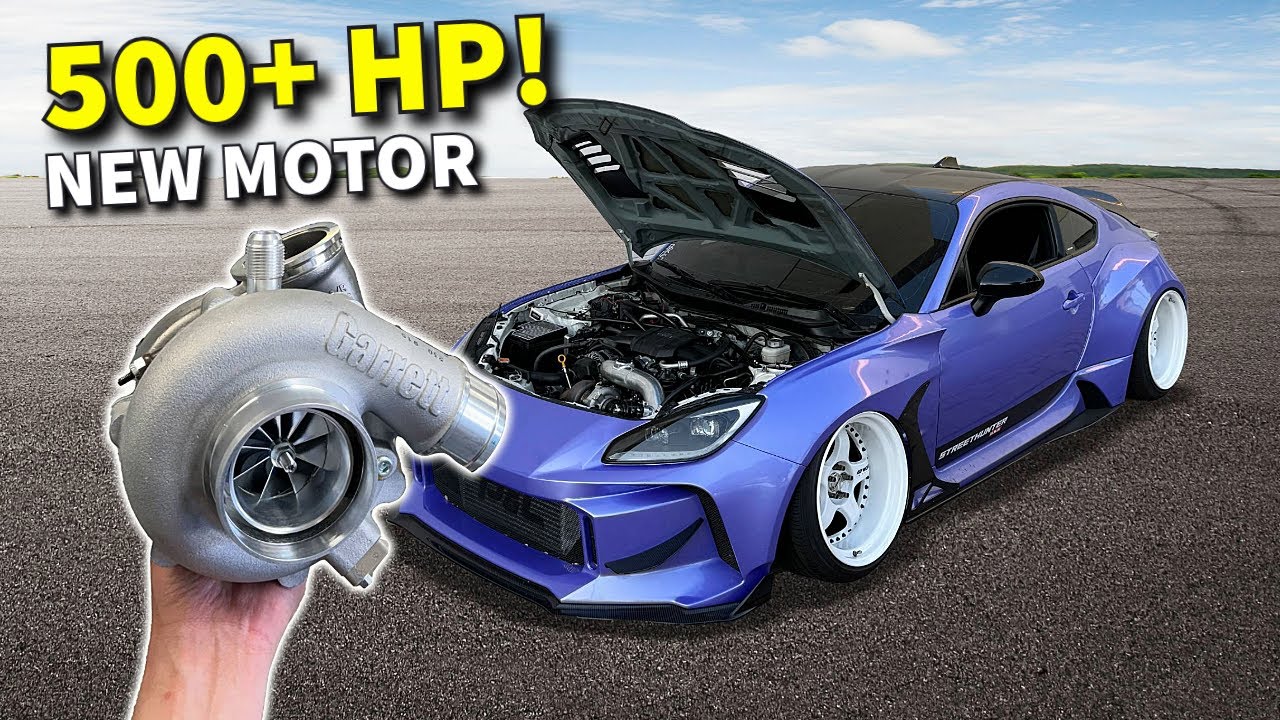 Перестраиваю мой ВЗОРВАННЫЙ турбо-Subaru BRZ!