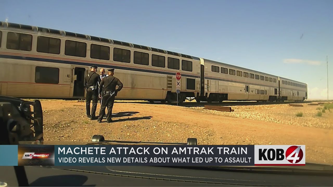 Video reveals new details in machete attack on Amtrak train