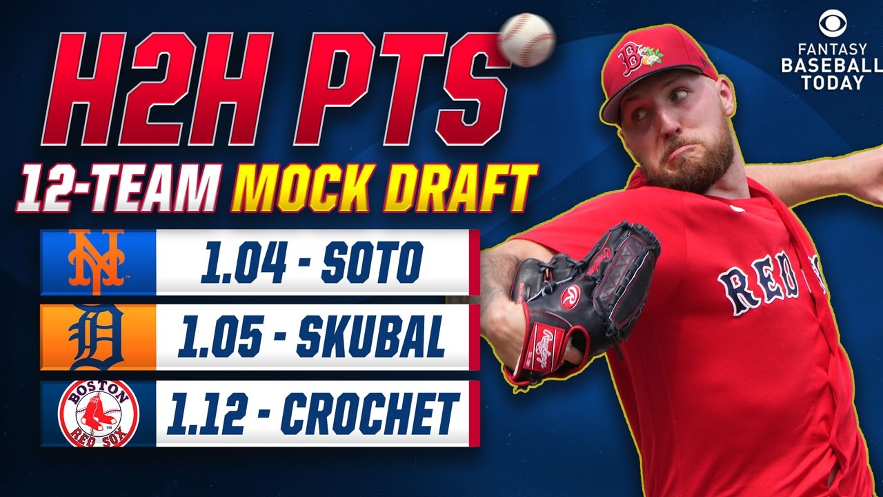 2026 H2H Points Mock Draft! 12-Team Strategy, Picks & Advice! | Fantasy Baseball Advice