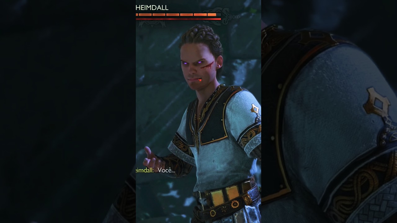 KRATOS VS HEIMDALL! #shorts #kratos #heimdall