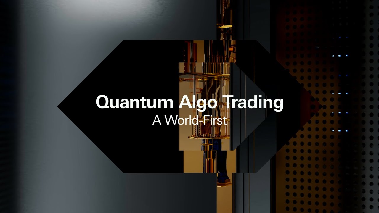 Quantum Algo Trading: A World First