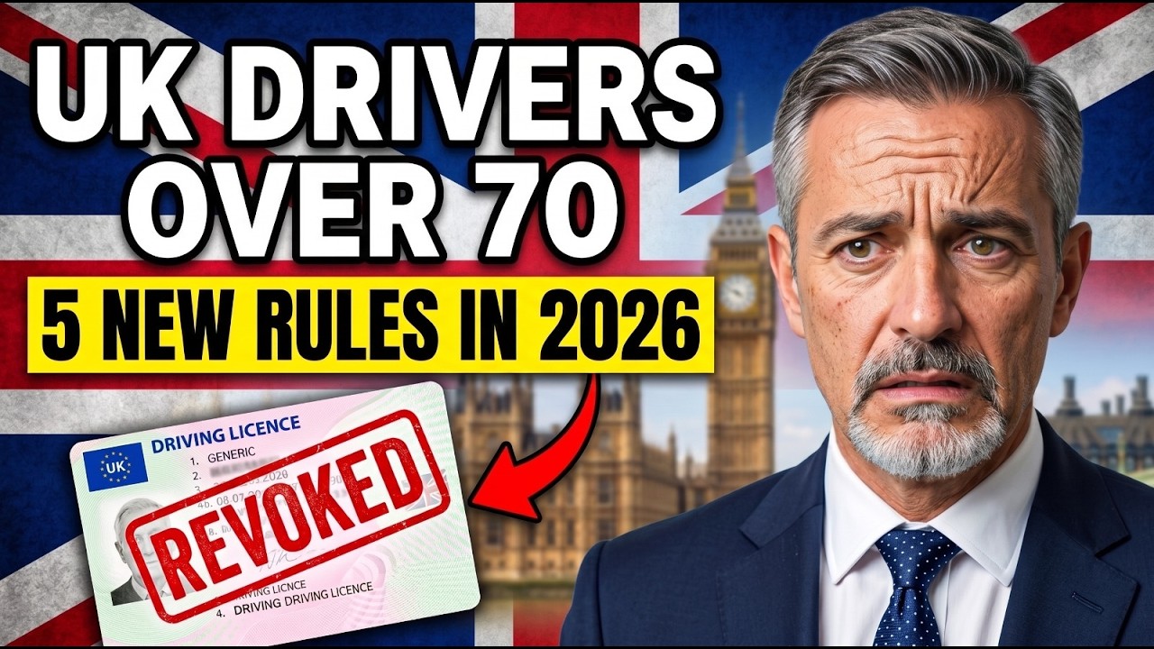 &pound;1,000 Fines Are Hitting UK Drivers Over 70 &mdash; 5 DVLA Rules For 2026 (Most Miss Number 3)