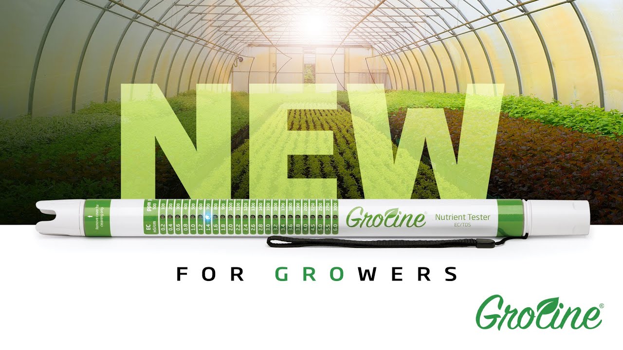 NEW for GROWERS: The Nutrient EC/TDS Tester