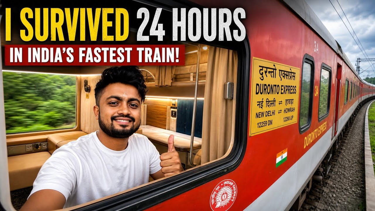 🚆 29 Hours in 3rd AC: Surviving the 12245 Howrah Bengaluru Duronto Express Journey Challenge !