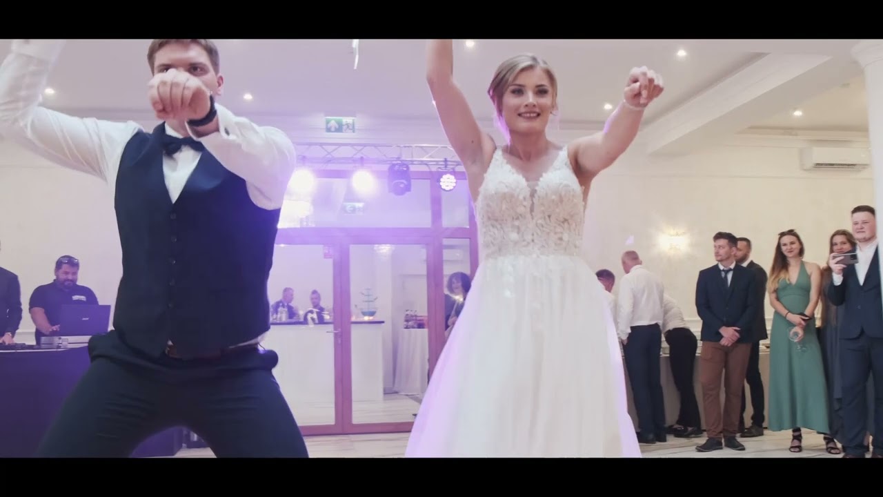 Taniec Kamili i Macieja - Gangnam Style, Kolorowe sny, Snap, Elvis #pierwszytaniec  #dance #wedding