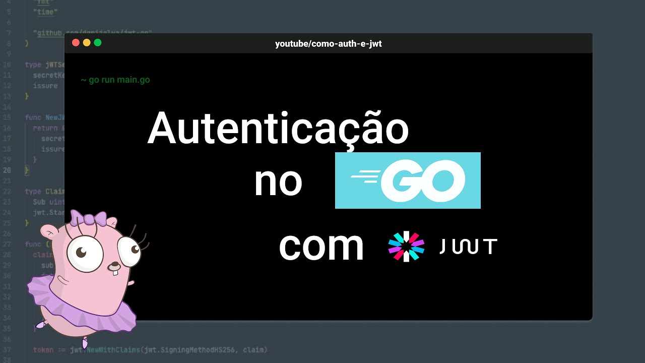 [GOLANG] Autenticação no go (JWT, Gin Middlewares e gORM)!