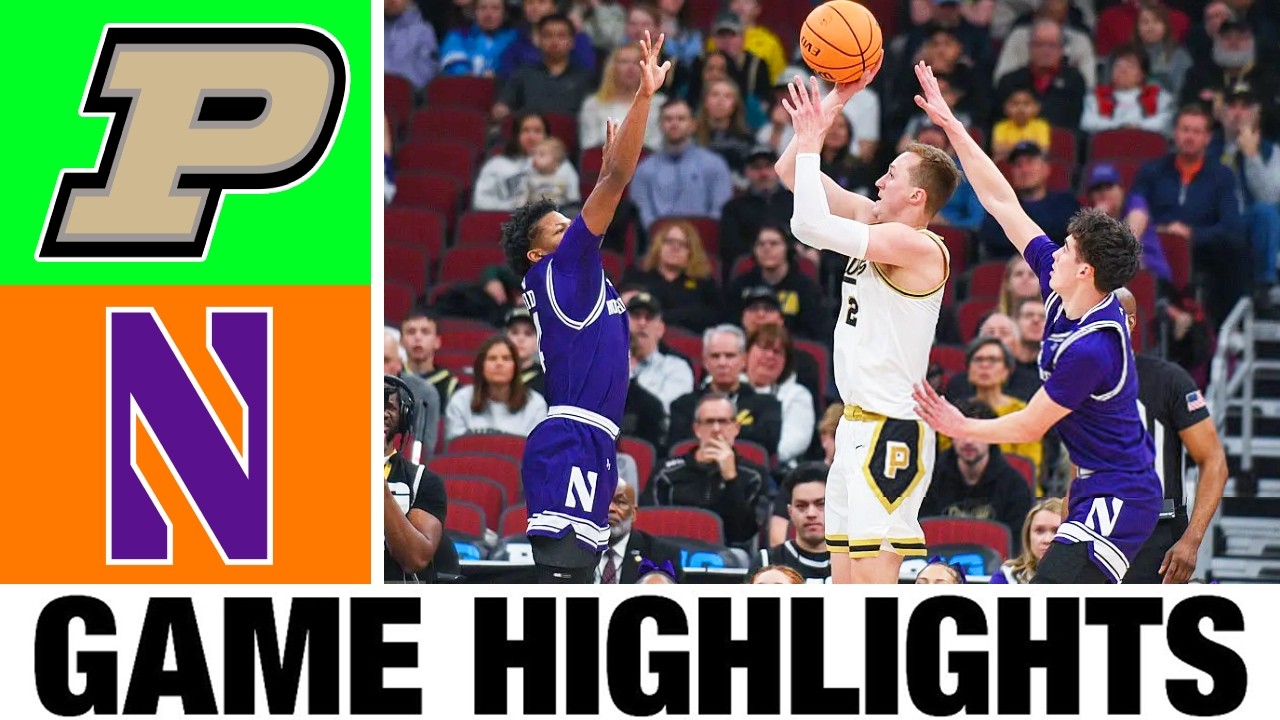 #18 Purdue vs Northwestern Highlights | Men's Basketball | College Basketball 2026