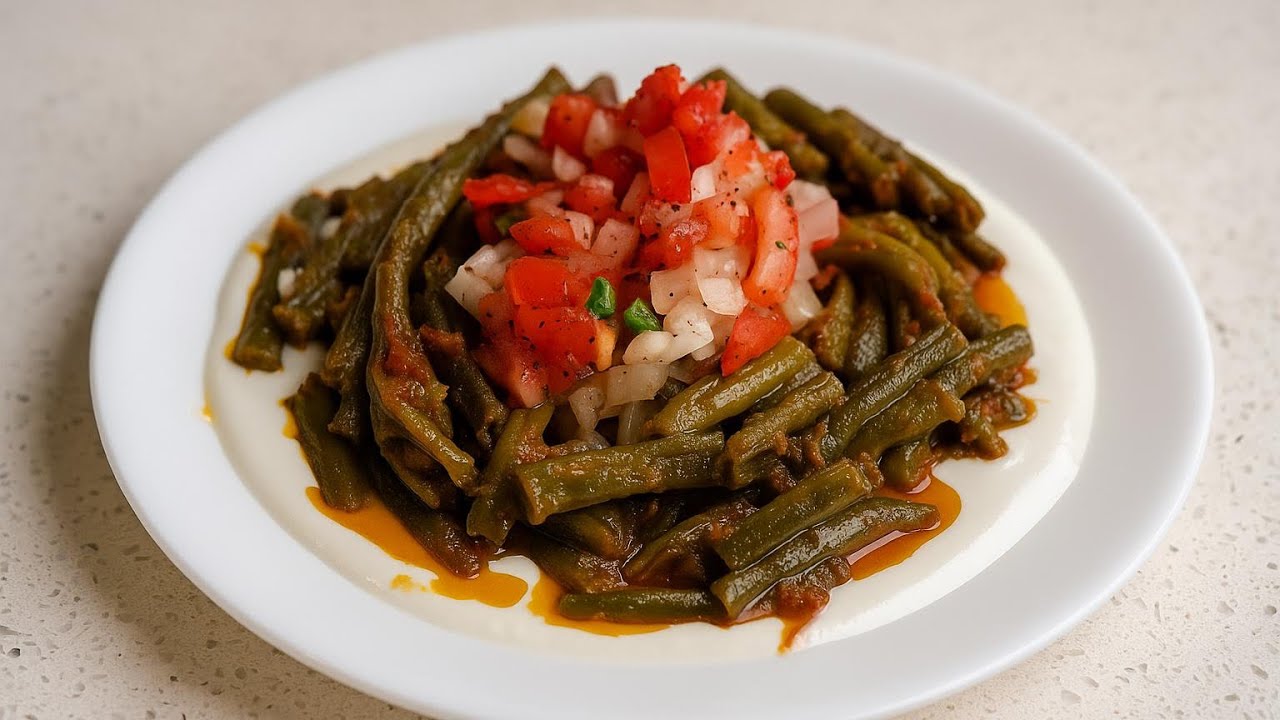 Afghan Green Beans Recipe You Must Try!” #greenbeansrecipe #veganfood #foryou 