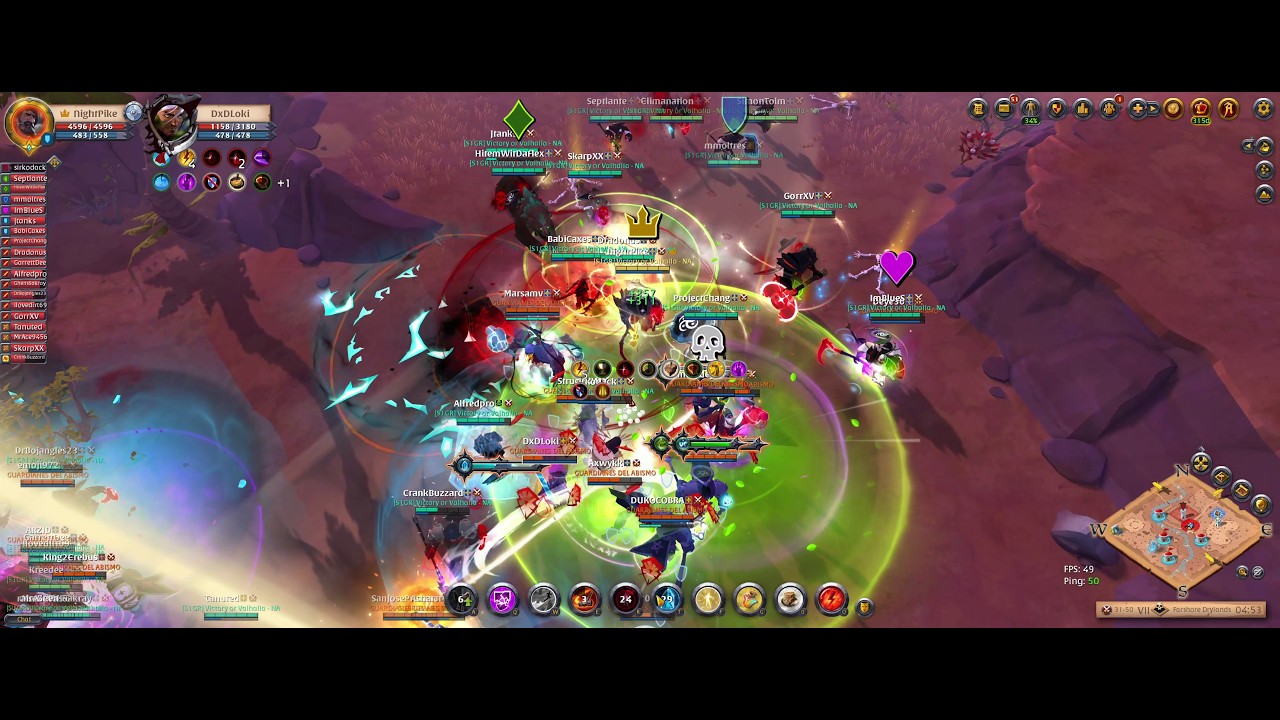 Open World Roam | Caller POV | Victory or Valhalla - NA | Albion ZvZ