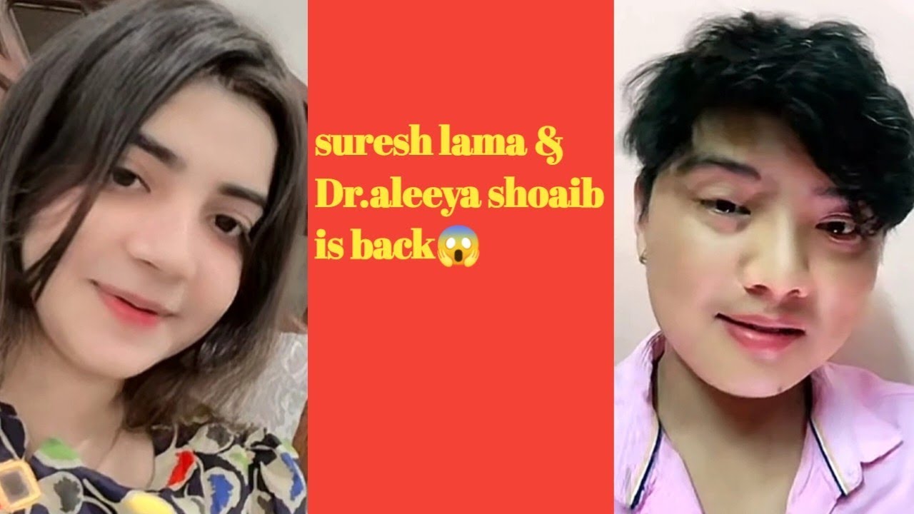 suresh lama🇳🇵& dr.aleeya shoaib🇵🇰is back😊after fight tiktok live together 😱‎[Part1]9September 2023