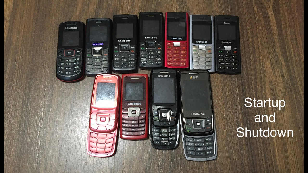 All My Samsung Phones Startup And Shutdown! (My first compilation video made in iMovie!)
