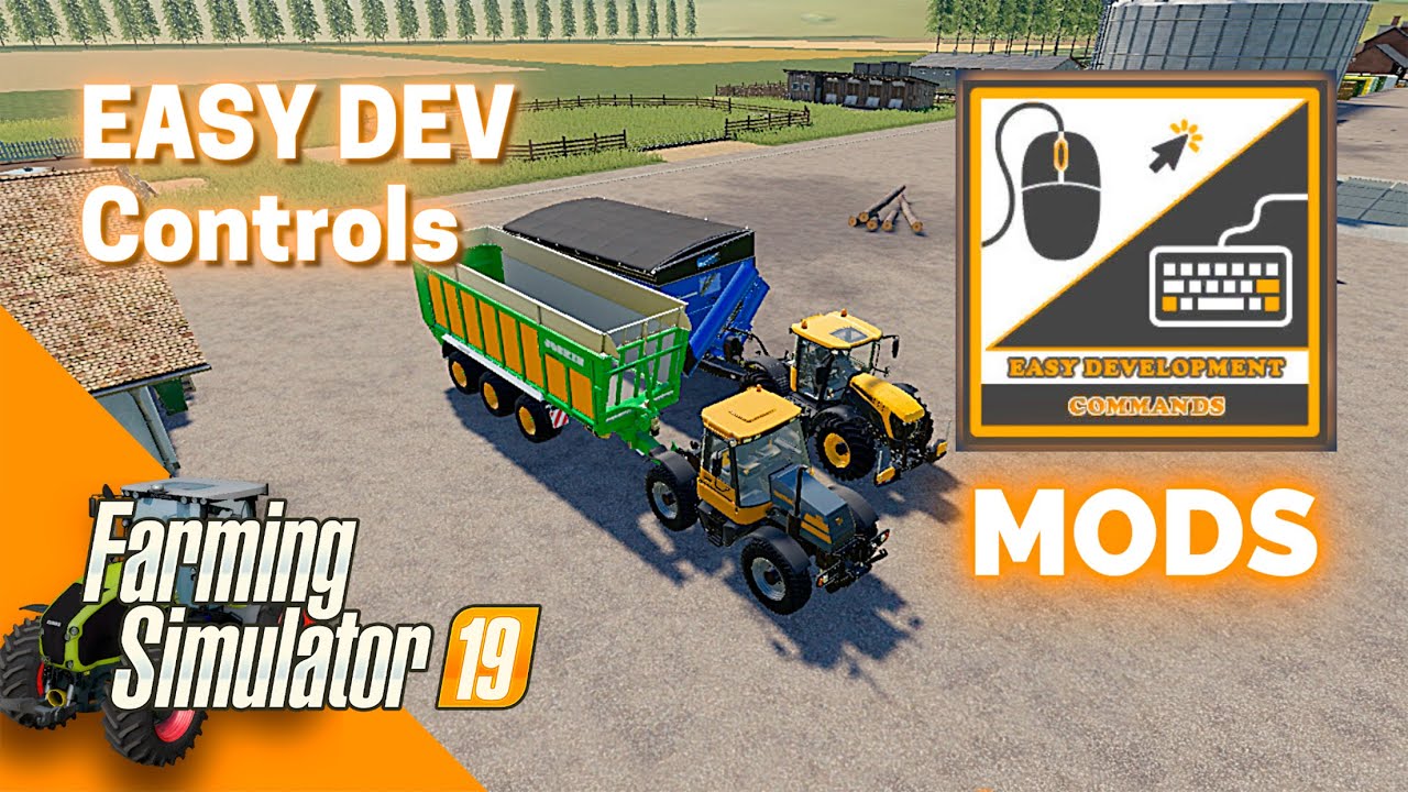Como Usar o Mod Easy Development Controls | FARMING SIMULATOR 19 Mods