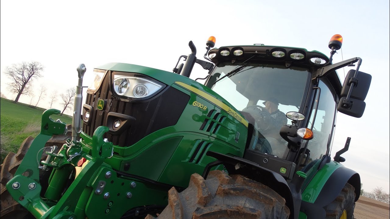 Wiosna, Nowy Nabytek 2018 - John Deere 6130R
