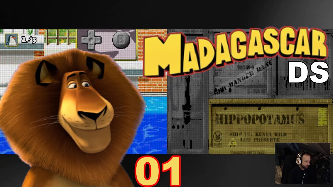 Découverte du jeu Madagascar sur Nintendo DS ! 1/4