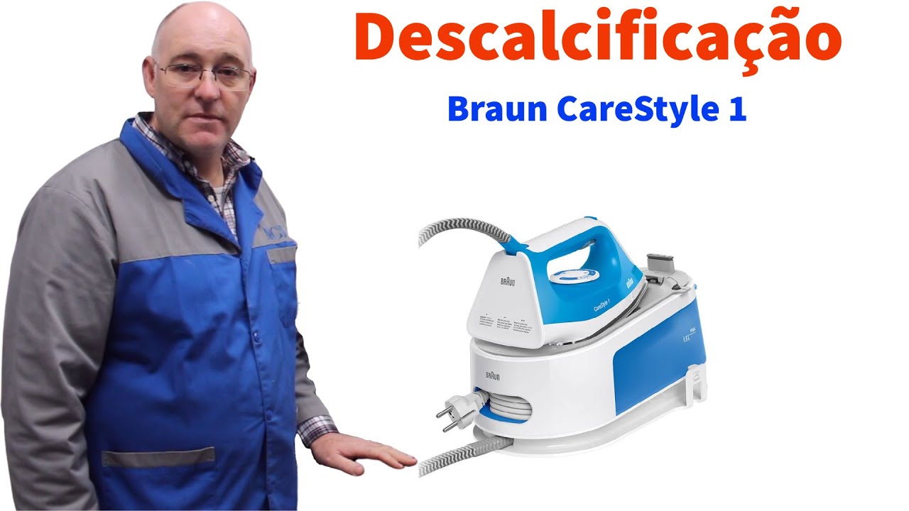 Braun IS1012BL Care Style 1 - Como fazer a descalcificação?