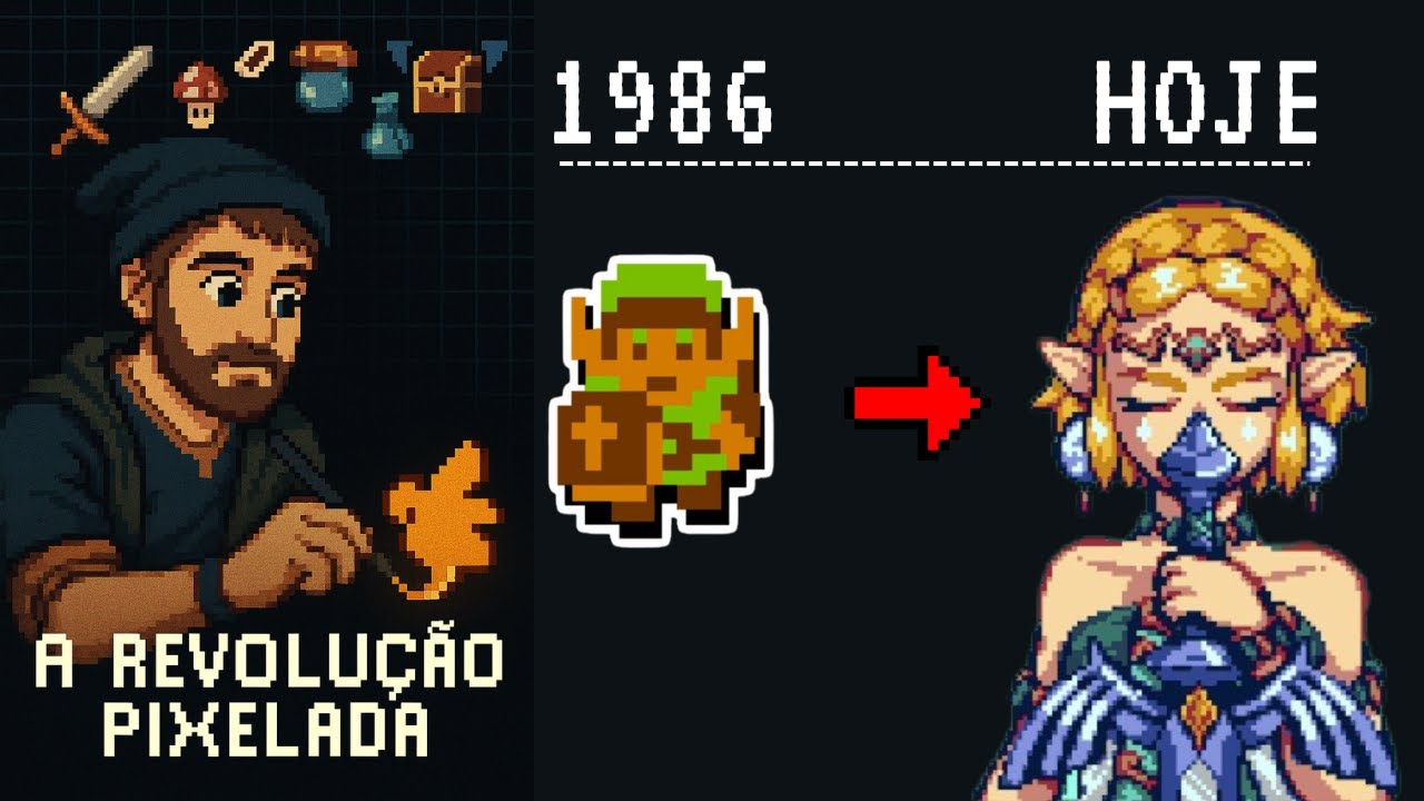 O que são Pixels? A História da Pixel Art