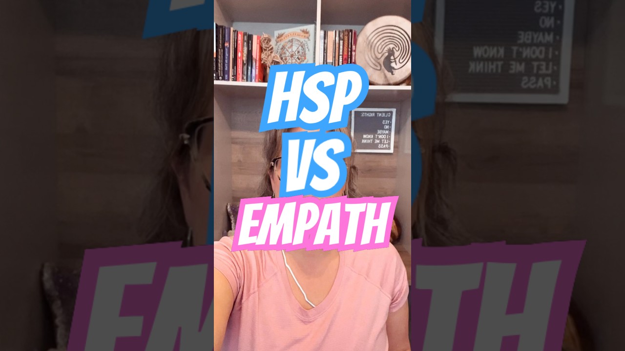 Difference between highly sensitive person & an empath?!