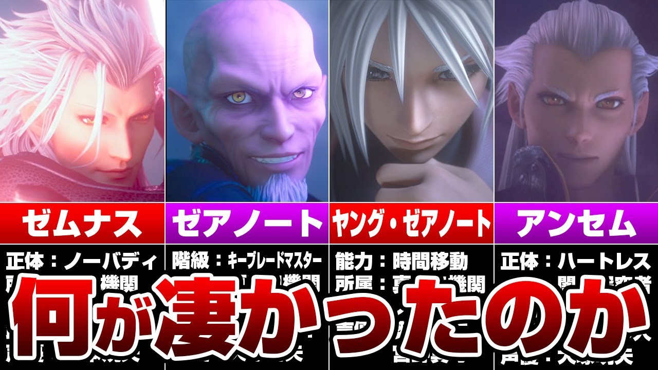 ゼアノートの全てを完全解説 【キングダムハーツ】