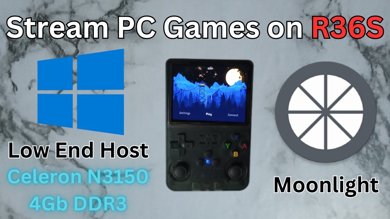 Потоковая передача игр для ПК на R36S