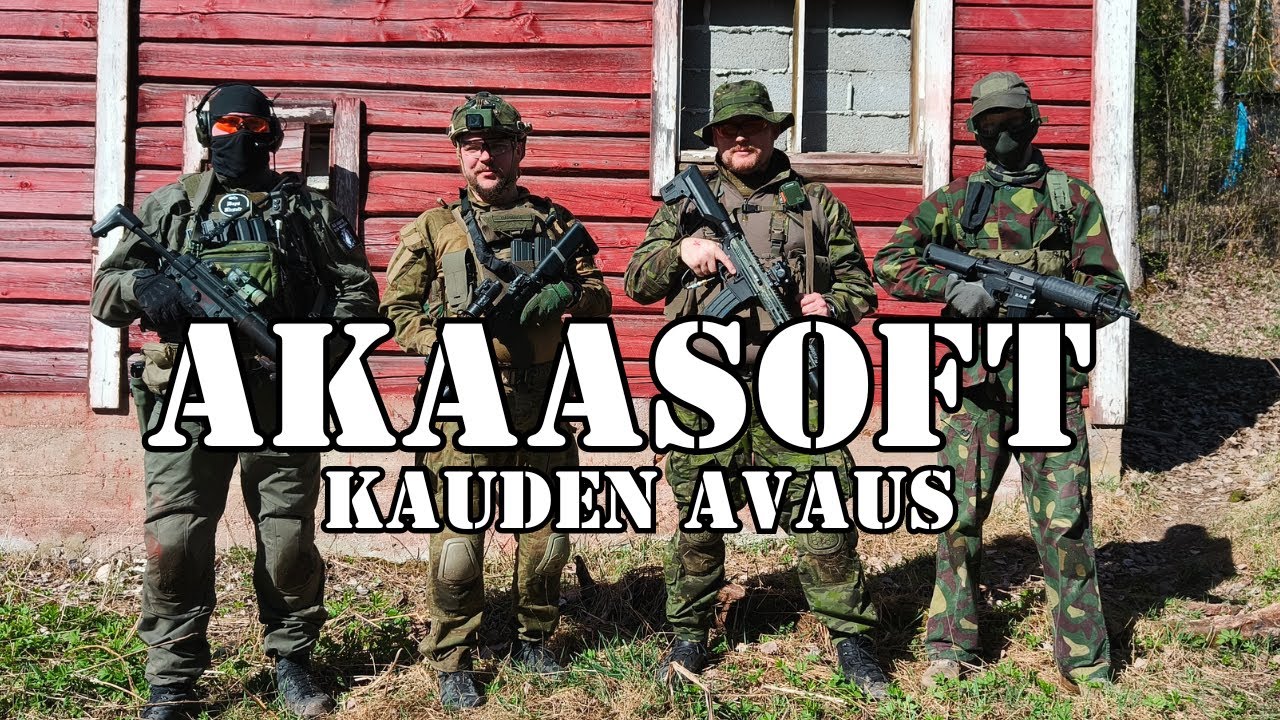 Akaasoft - Kauden avaus | Marui MWS | Airsoft Suomi Gameplay