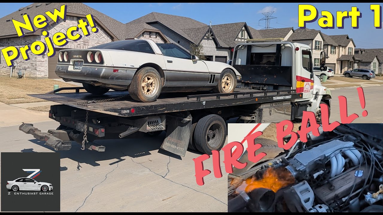1986 Corvette C4 Part 1 - (Introducing the new Project car!)