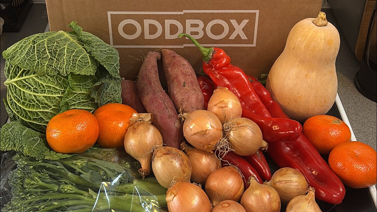 Odd box - Fruit and Veg Subscription Unboxing & Review - Reduce Food Waste .