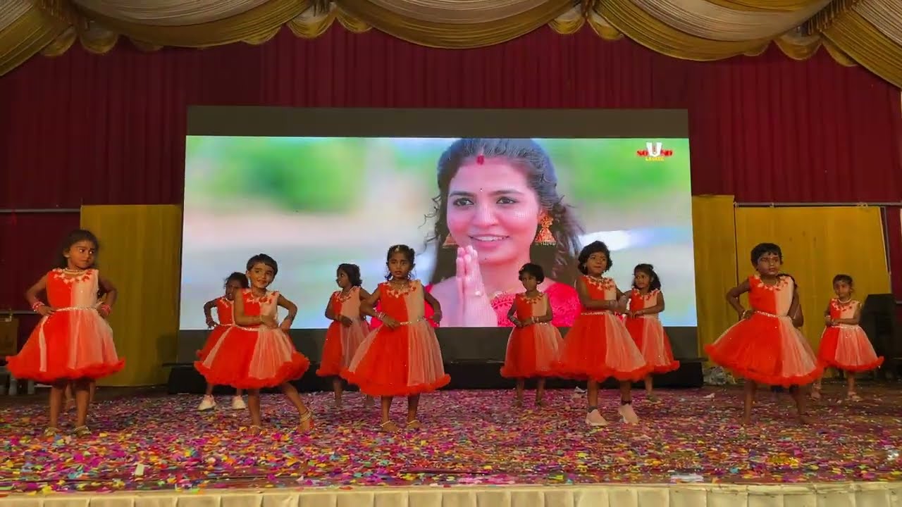 Vrushika’s LKG Class Dance Video