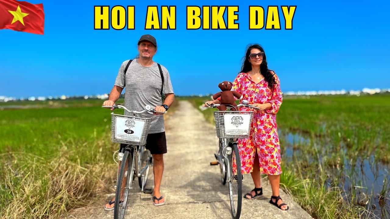Первый день в Хойане 🇻🇳 Путешествие на велосипеде!