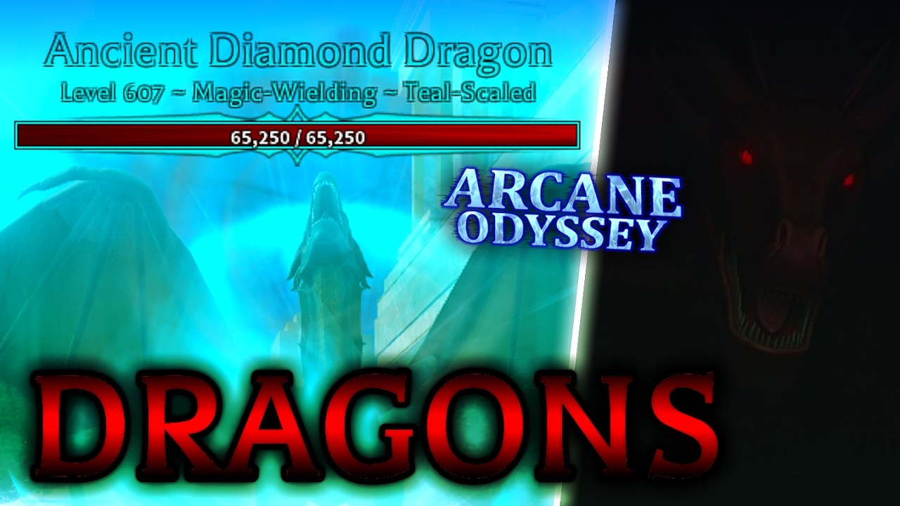 DRAGONS are coming to ARCANE ODYSSEY...