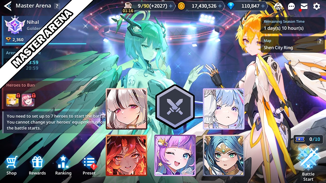 Master Arena #1 - Shen City