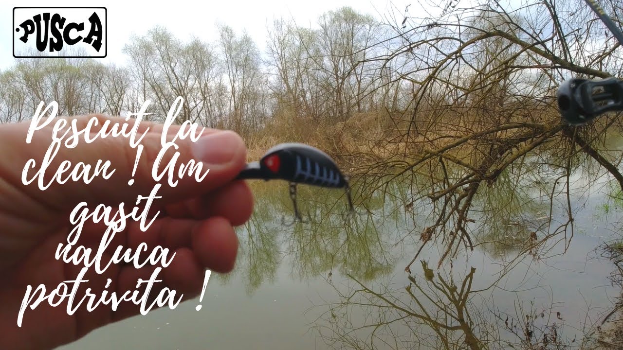 Pescuit la clean ! Am gasit naluca potrivita !