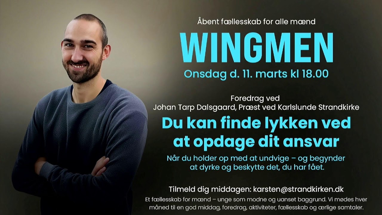 Gudstjeneste 8. marts v/ Anders Michael Hansen
