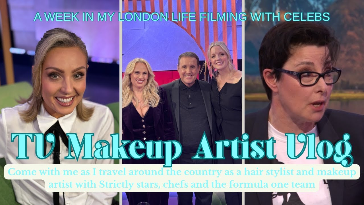 Filming with Strictly Come Dancing Stars and Comedians, this week in The Diary of a Makeup Artist!