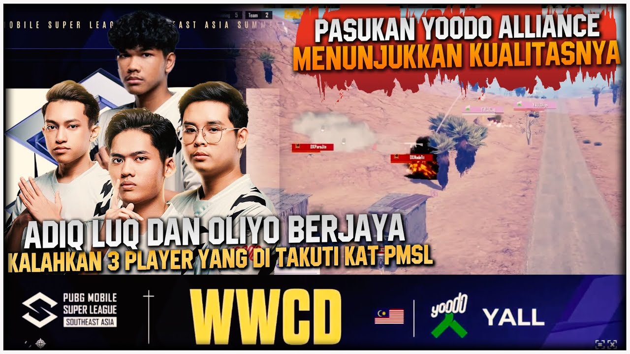Yoodo Alliance Penguasa Miramar🔥‼ Adiq Luq Dan Oliyo Bermain Dengan Begitu Garang Di Map Terakhir