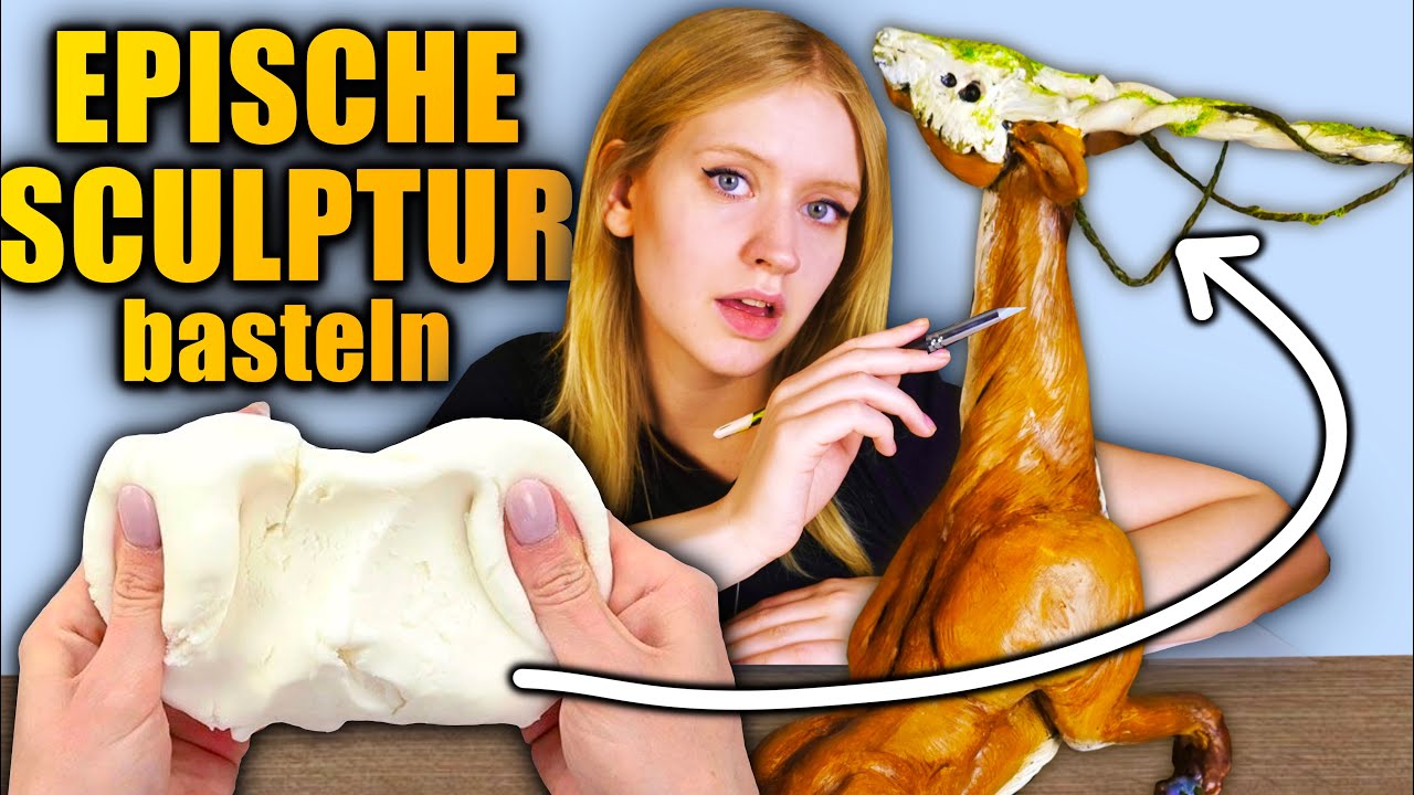 MAGISCHES TIERWESEN ERFINDEN & MODELLIEREN! - Künstlerin nutzt zum ersten mal Sculpey!
