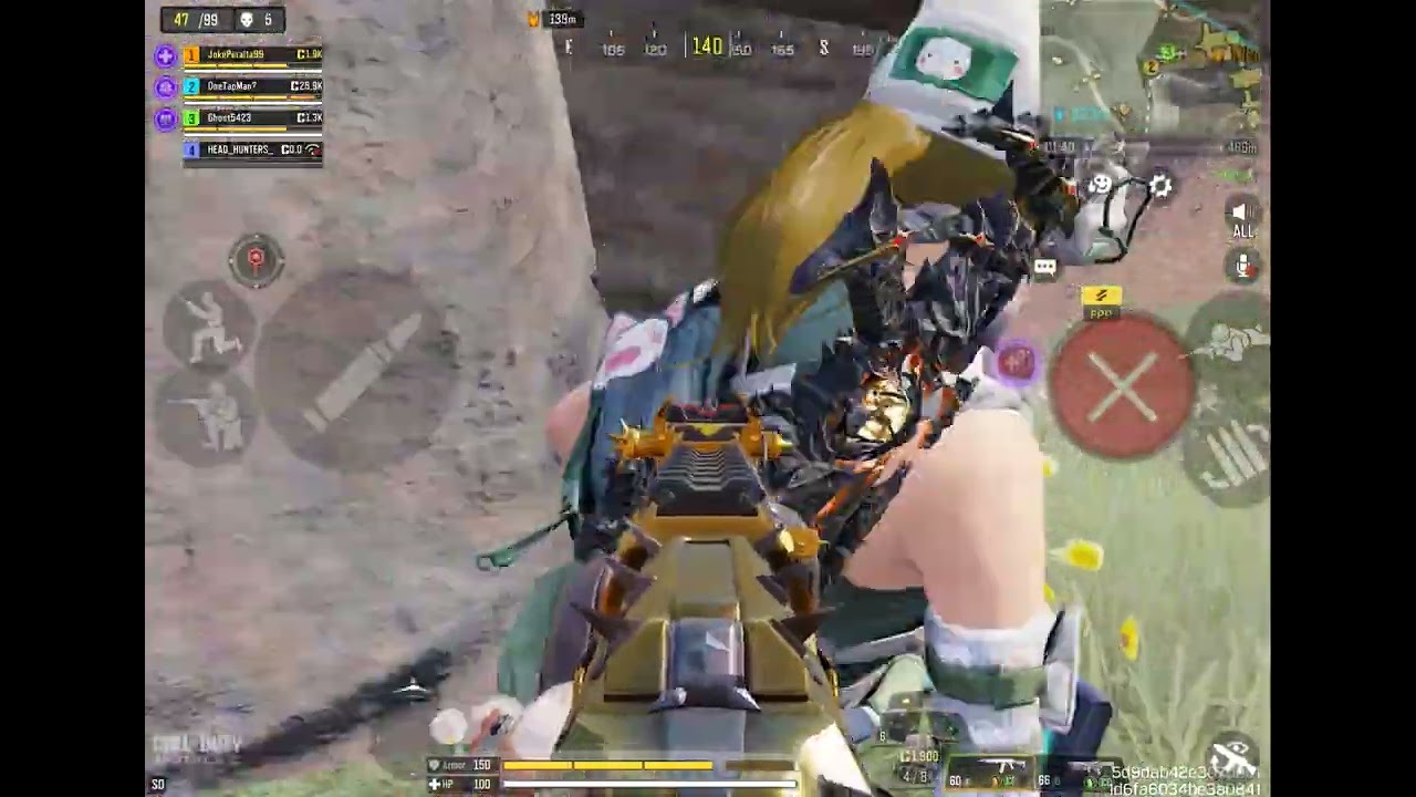 Jan 21 2026 BR game 3 (eliminated a squad with USS at aerial platform)