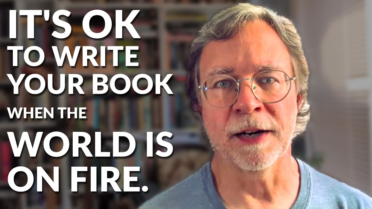 The World is On Fire? Now, More Than Ever, Your Book is Important.