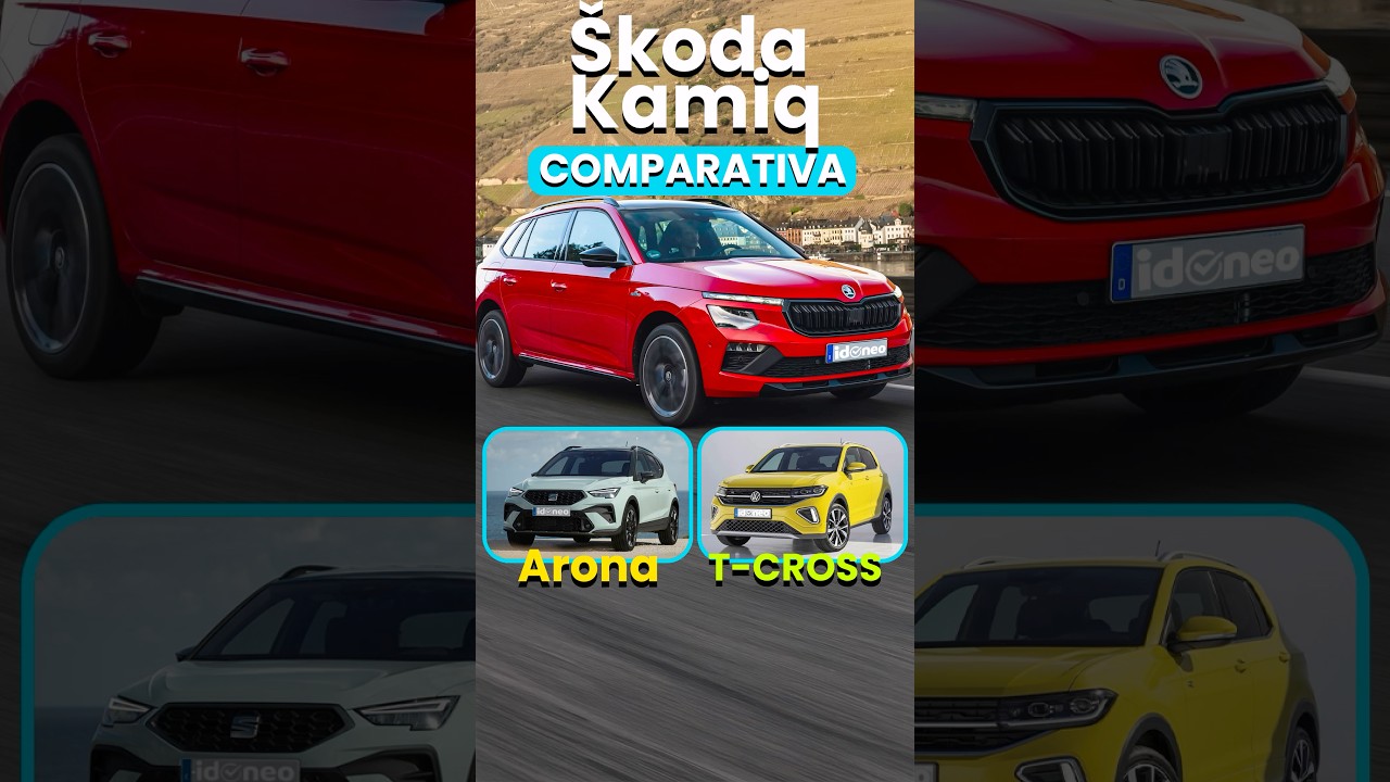 SKODA KAMIQ VS SEAT ARONA Y VOLKSWAGEN T-CROSS ¿CUÁL ES EL SUV DEFINITIVO?