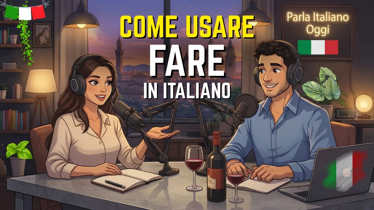 Master the Verb FARE in Italian | Beginner Italian Conversation #italianpodcast