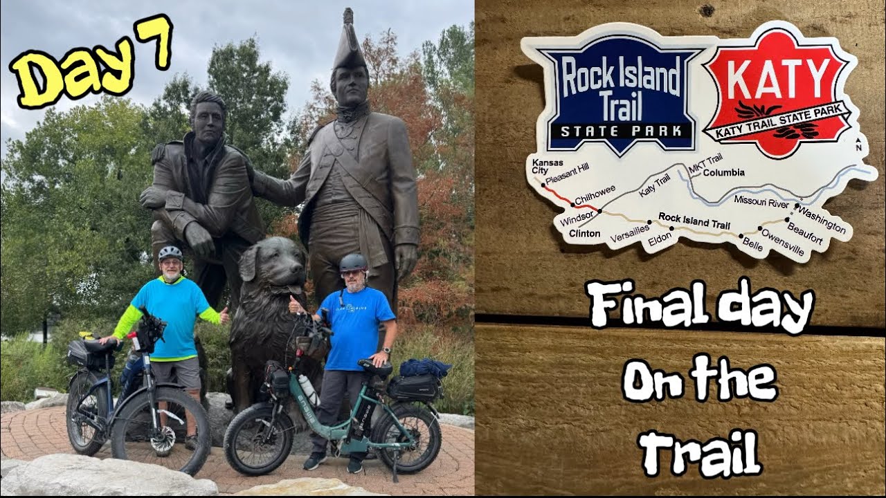Riding the Rock Island & Katy Rail Trails by E-Bike “Day-7”