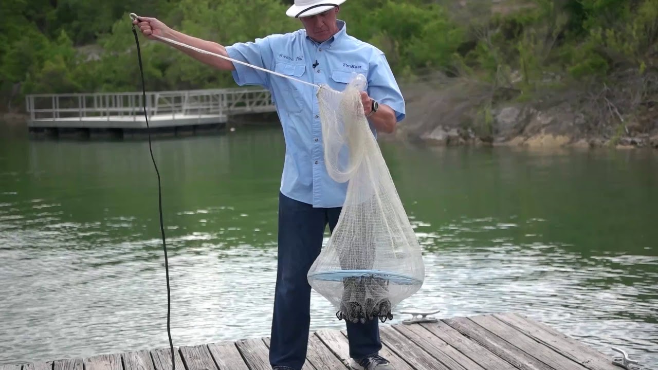 How to Throw A Cast Net - Easiest and Best Way!!