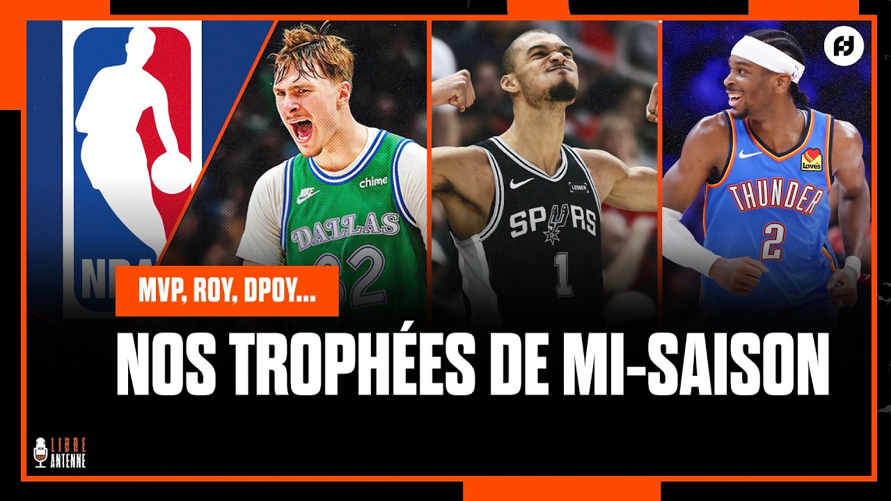 MVP, DPOY, MIP : NOS RÉCOMPENSES DE MI-SAISON 2025-2026 !
